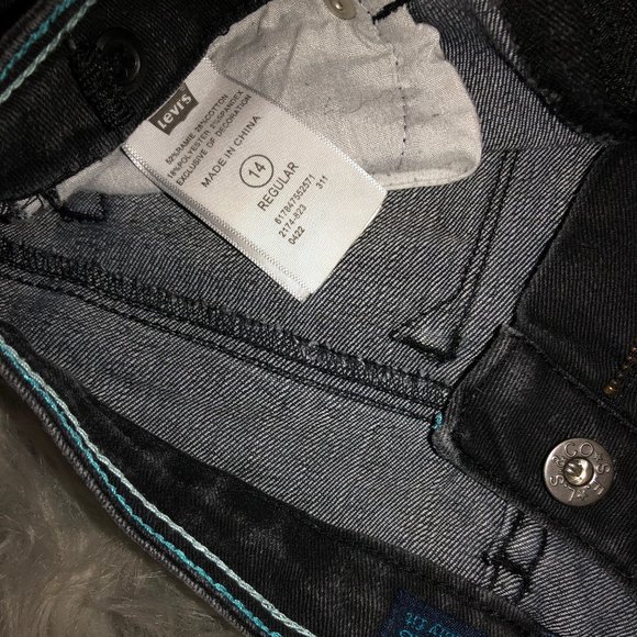 Levi's Jeans Black Strech Skinny Fit - Picture 3 of 3